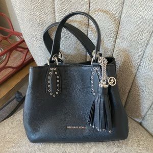 Michael Kors Brooklyn Small Leather Satchel